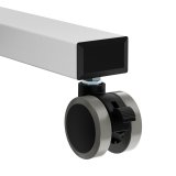 Maclean professional stand trolley, mobil computerarbejdsstation p hjul, max 17-32, max 20 kg, MC-793 #8
