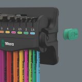 Wera 950/9 Hex-Plus Multicolour 3 angle wrench set #11
