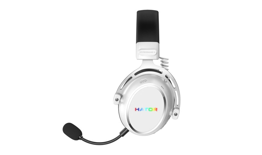 HATOR Hypergang 3 Wireless Headset Tr�dl�s Spil USB Type-C / USB Type-A Bluetooth Hvid #4
