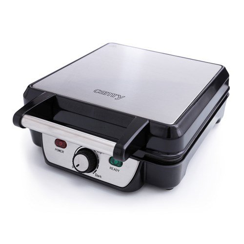 Camry CR 3025 vaffeljern 4 vaffel/vafler Sort 1500 W #1