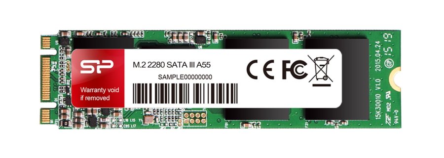 Silicon Power M.2 2280 A55 Halv slank 256 GB Serial ATA III SLC #1