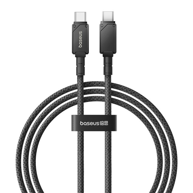 Baseus Unbreakable USB C til USB C-kabel 1 m sort #1