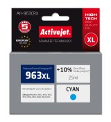Activejet AH-963CRX blk til HP-printere, Erstatning HP 963XL 3JA27AE; Premium; 1760 sider; bl #1