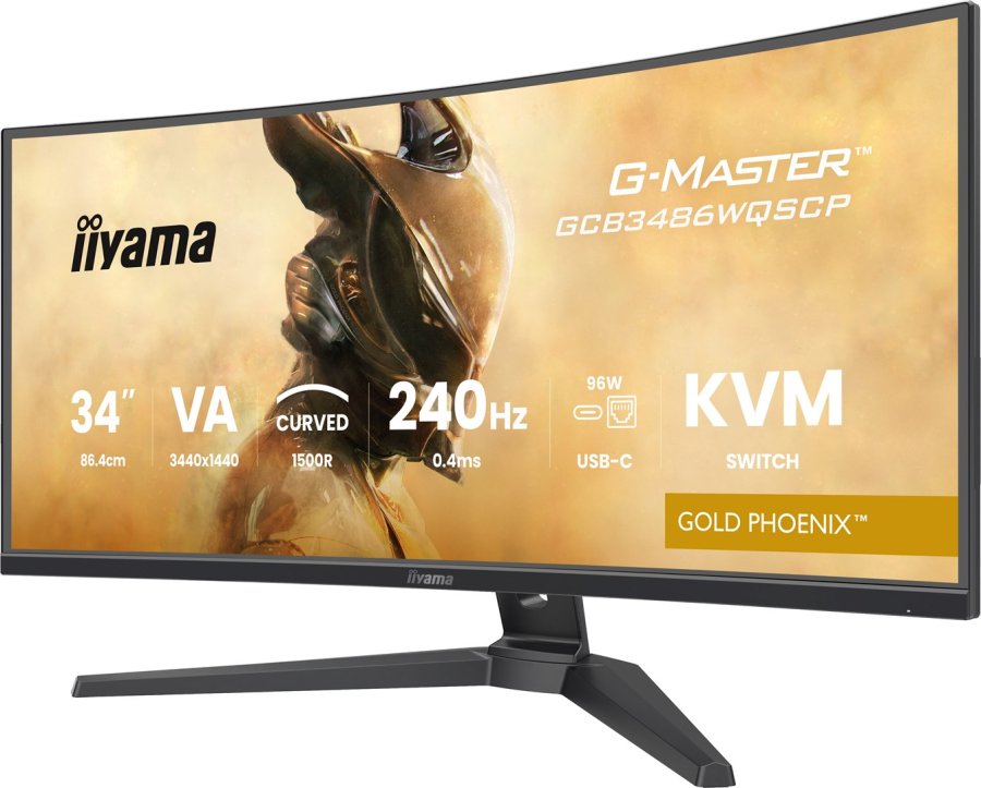 iiyama G-MASTER GCB3486WQSCP-B1 computerskrm 86,4 cm (34