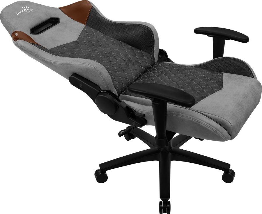 Aerocool DUKE AeroSuede Universal gamingstol Sort, Brun, Gr #6