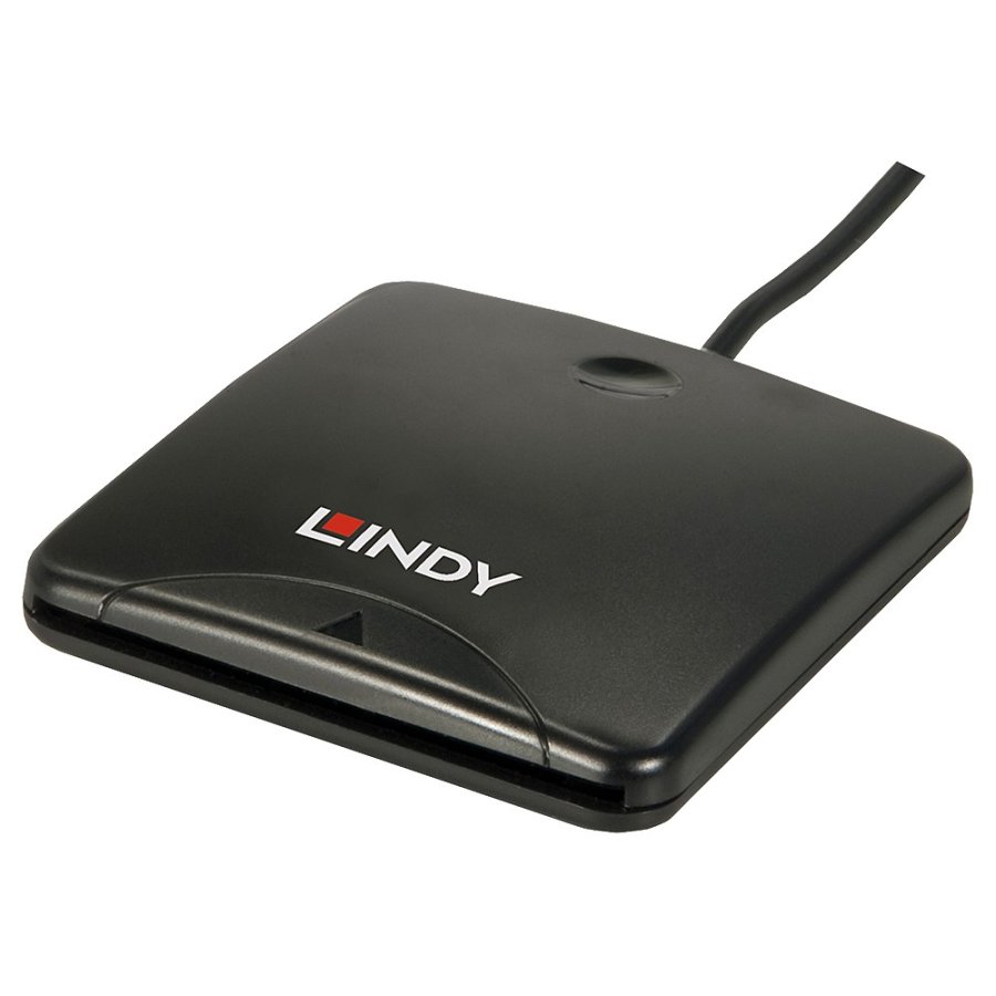 Lindy 42768 magnetisk kortlser USB Sort #1