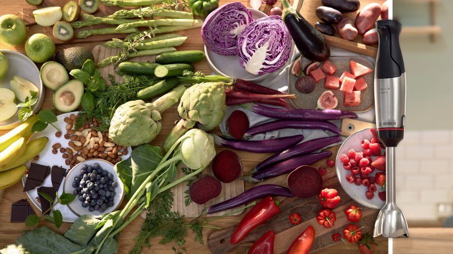 Bosch Serie 6 MSM6M621 blender 0,5 L Neds�nkning blender 1000 W Sort, Rustfrit st�l #9