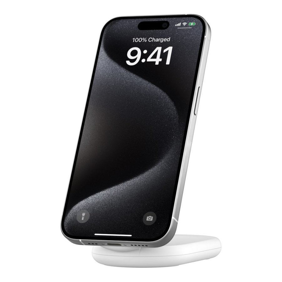 Belkin BoostCharge Hovedtelefoner, Smartphone Hvid USB Trdls opladning Hurtig opladning Indendrs #1