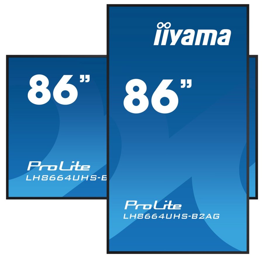 iiyama LH8664UHS-B2AG skilte display Digital fladpaneldisplay 2,18 m (86