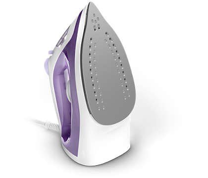 Philips 1000 series DST1020/30 strygejern Dampstrygejern Non-stick bundplade 1800 W Violet, Hvid #6