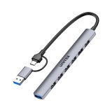 Unitek H1209AGY01 USB-A 5Gbps 7in1 USB-hub #1