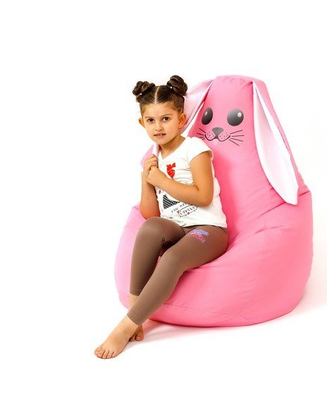 Puf GO GIFT Pink Oxford 105 x 80 cm #2