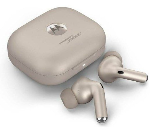 Motorola Moto Buds+ Hovedtelefoner Trdls I rerne Opkald/Musik/Sport/Hverdag Bluetooth Sand #3