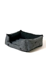 GO GIFT Hunde seng XXL - grafit - 90x63x16 cm #1