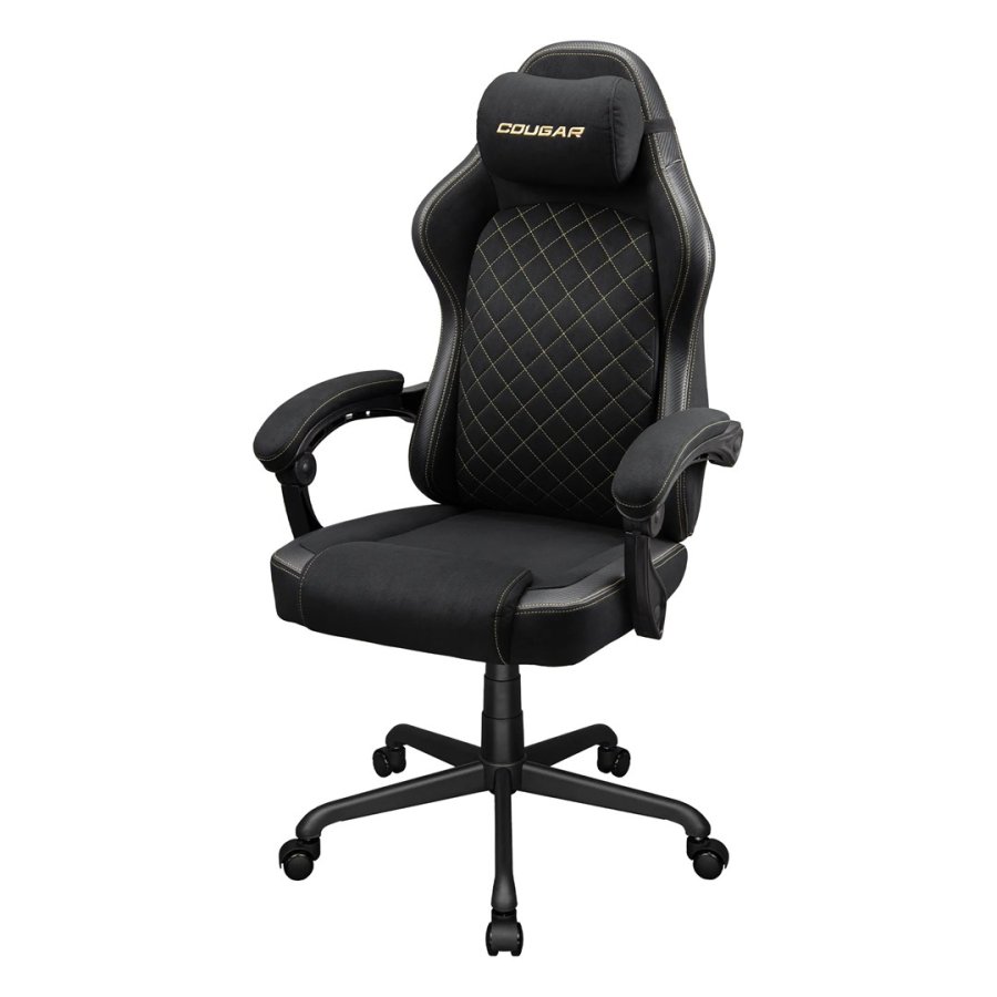 COUGAR CGR-FXF-GLB Universal gamingstol Polstret s�de Sort, Guld #3