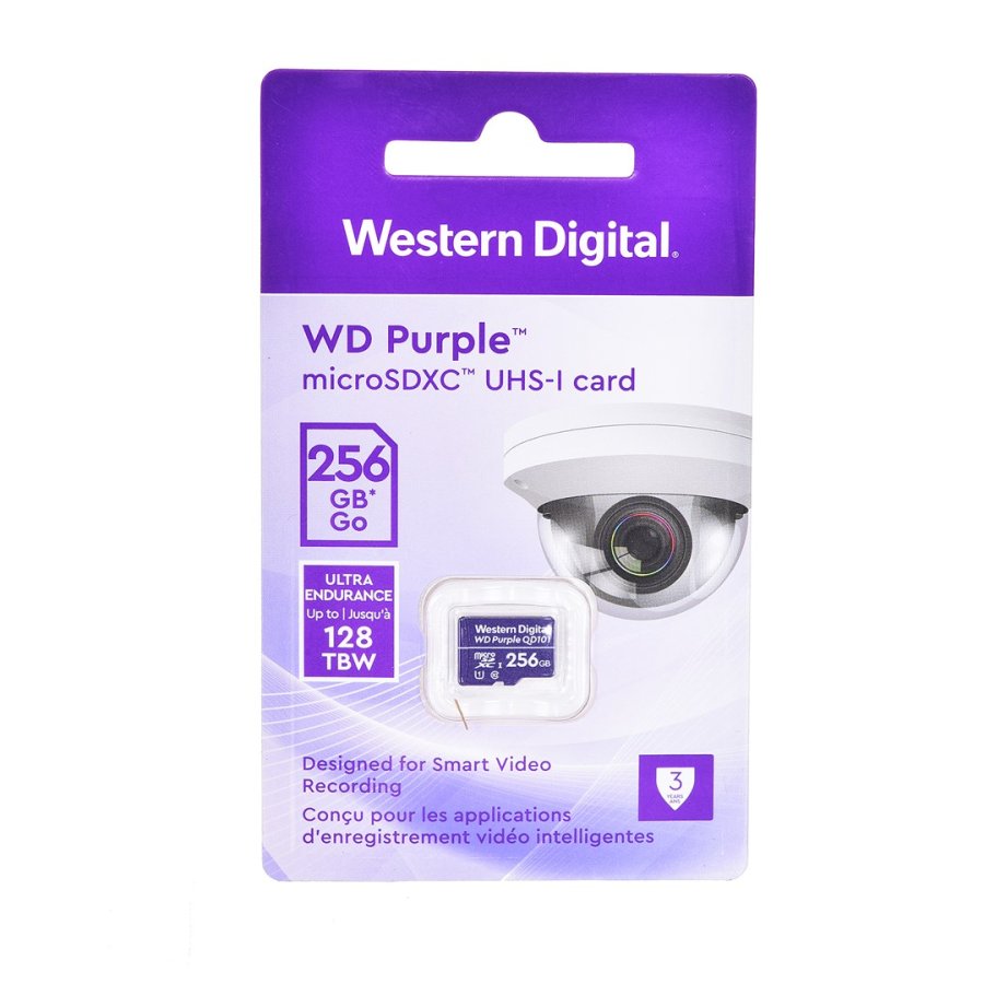 Western Digital WD Purple SC QD101 hukommelseskort 256 GB MicroSDXC Klasse 10 #1