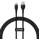 Baseus Flash 2 USB A til USB C hurtigopladningskabel 1 m 100 W Sort #1
