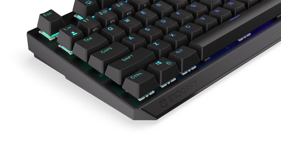 ENDORFY EY5A079 tastatur Hjem USB + RF Wireless + Bluetooth Sort #15