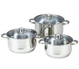 MAESTRO MR-2020-6M 6-delt kogegrejsst, rustfrit stl #1