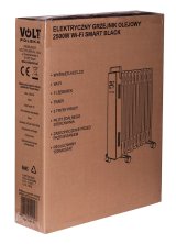 Elektrisk olievarmer 2500W Wi-Fi Sort 11 #17