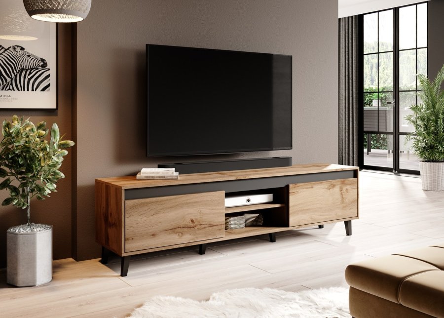 Cama RTV NORD II TV stativ & underholdningscenter 2 hylder #3