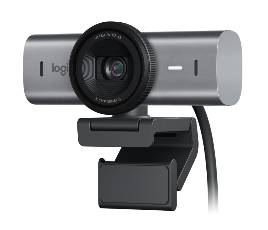 Logitech 960-001530 webcam 8,5 MP 4096 x 2160 pixel USB 3.2 Gen 1 (3.1 Gen 1) Aluminium, Sort #6