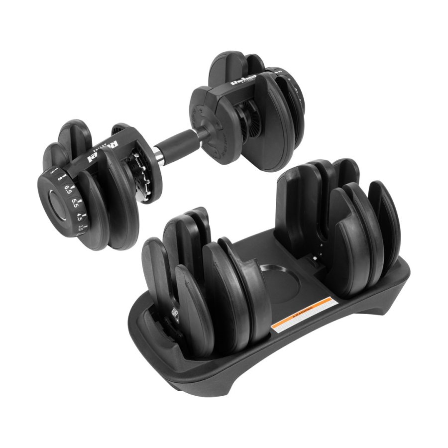 Cast iron dumbbell adjustable automatic 24 kg REBEL ACTIVE #2