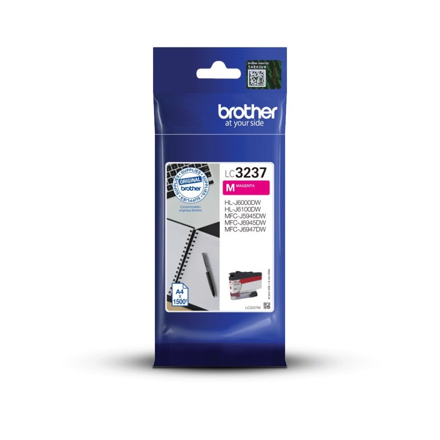 Brother LC3237M blkpatron 1 stk Original Magenta #1