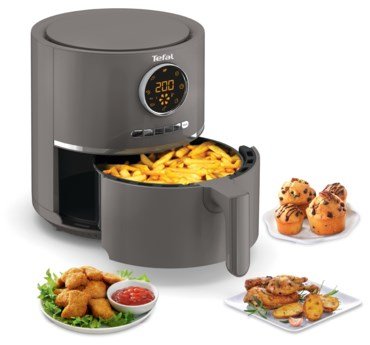 Tefal Ultra Fry Digital EY111B Enkelt 4,2 L 1400 W Varmluftsteger Gr #7