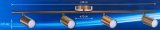 Activejet firedobbelt guld loftslampe SPECTRA spot strip GU10 til stuen #4