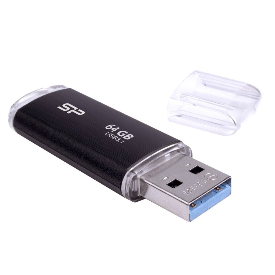 SILICON POWER Blaze B02	Pendrive USB-flashdrev 64 GB USB Type-A 3.2 Gen 1 (SP064GBUF3B02V1K) Sort #5