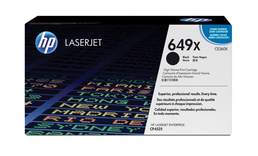 Black Laser Toner HC (CE260X / 649X) #1