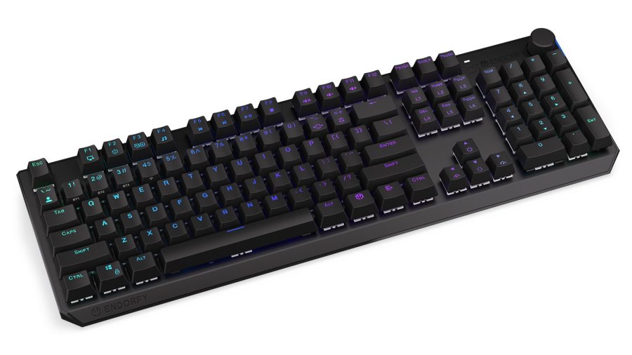 ENDORFY EY5A079 tastatur Hjem USB + RF Wireless + Bluetooth Sort #5