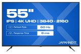 JAPANNEXT JN-IPS550UHD60F computersk�rm 139,7 cm (55
