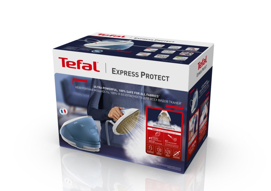 Tefal Express Protect SV9202 2800 W 1,8 L Durilium AirGlide Autoclean soleplate Hvid, Bl� #6