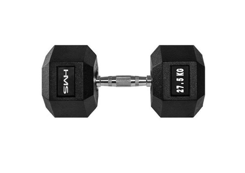 Dumbbell 27,5 kg HMS HEX-PRO 27,5 #1