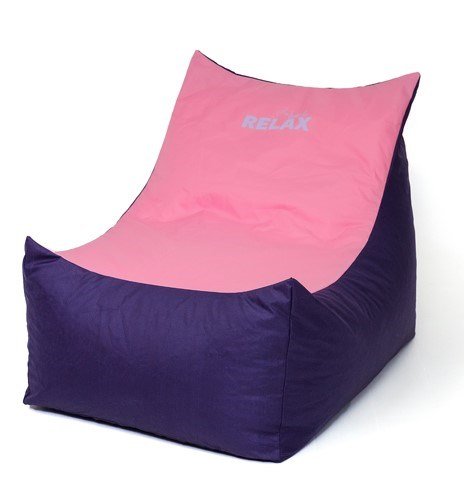 Puf GO GIFT Pink Lilla Oxford tejido antidesgarros #1