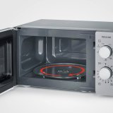 Severin MW 7780 mikroblgeovn Sort, Slv Grill mikroovn Bordplade 17 L 700 W #3