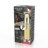 Adler AD 2836G skg trimmer Batteri 4 6 mm Guld #40