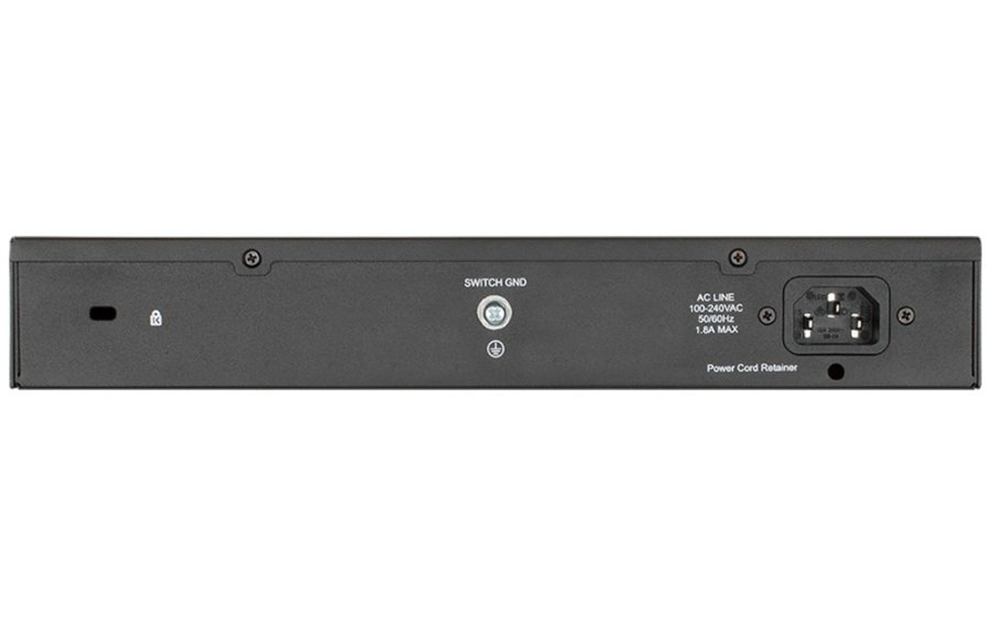 D-Link DGS-1100-18PV2 netv�rksswitch Administreret L2 Gigabit Ethernet (10/100/1000) Str�m over Ethernet (PoE) 1U Sort #3