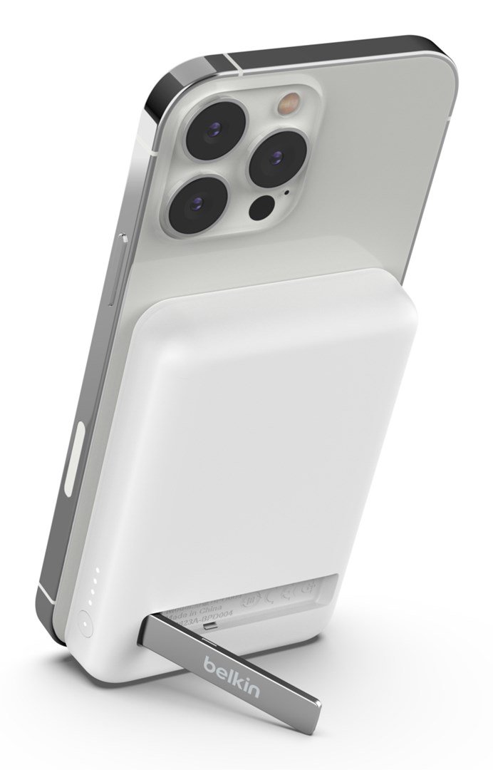 Belkin BoostCharge 5000 mAh Trdls opladning Hvid #1