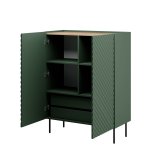 Reol 2D2SZ ONDA 98x45xH127 grn) #4