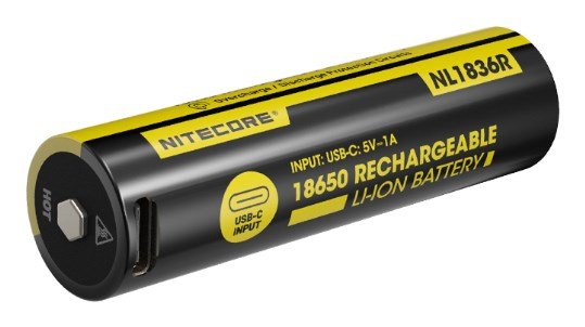 Nitecore NL1836R genopladeligt batteri Lithium-Ion (Li-Ion) 3600 mAh 3,6 V #1