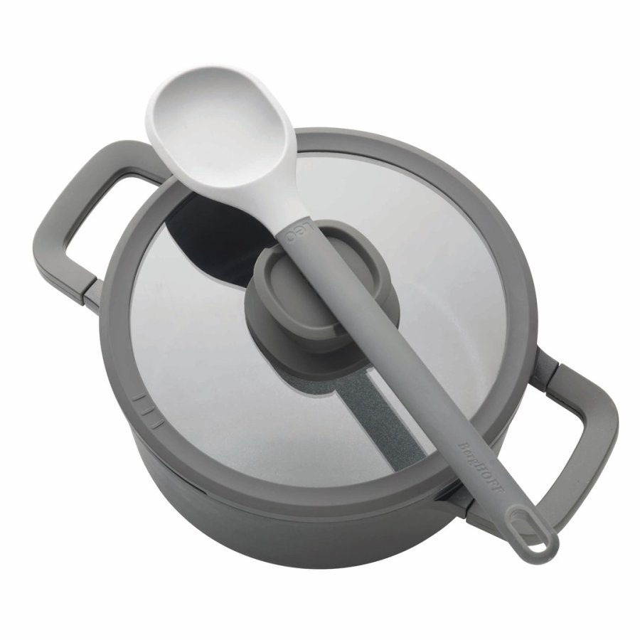 BergHOFF Leo Stone+ 2 L Rund Sort #4