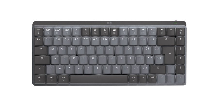 Logitech Master MX Mechanical Mini for Mac tastatur Kontor RF tr�dl�s + Bluetooth QWERTY US International Gr� #5