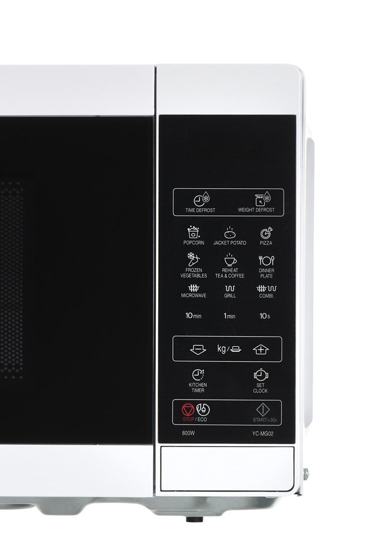Sharp YC-MG02E-W mikroblgeovn Bordplade 20 L 800 W Bl, Hvid #5