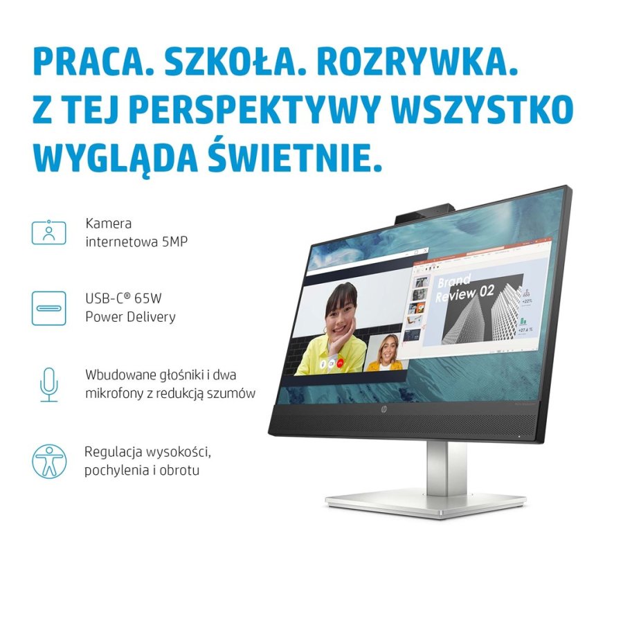 HP E24m G4 FHD USB-C Conferencing Monitor #7
