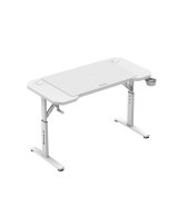 Huzaro Hero 2.6 Hvidt gaming-skrivebord #1