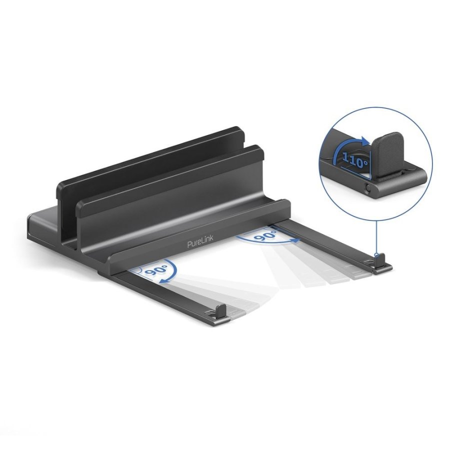 PureLink VL-DS100 dockingstation Ledningsf�rt USB 3.2 Gen 1 (3.1 Gen 1) Type-C Sort, Gr� #4