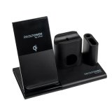 RealPower ChargeAIR Connect Smartphone, SmartWatch, Tablet Sort USB Tr�dl�s opladning Indend�rs #2